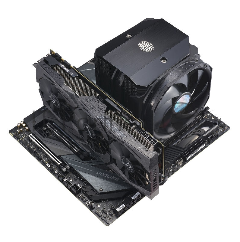 Кулер Cooler Master MasterAir MA624 Stealth (MAM-D6PS-314PK-R1)