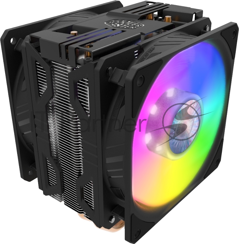 Кулер для процессора Cooler Master CPU Cooler Hyper 212 LED Turbo ARGB, 650-1800 RPM, 160W, Full Socket Support