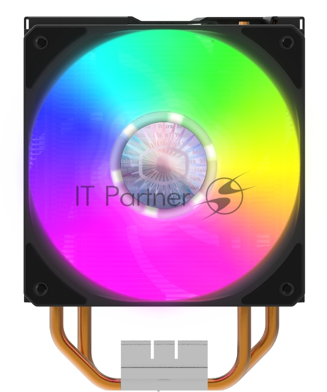 Кулер для процессора Cooler Master CPU Cooler Hyper 212 LED Turbo ARGB, 650-1800 RPM, 160W, Full Socket Support