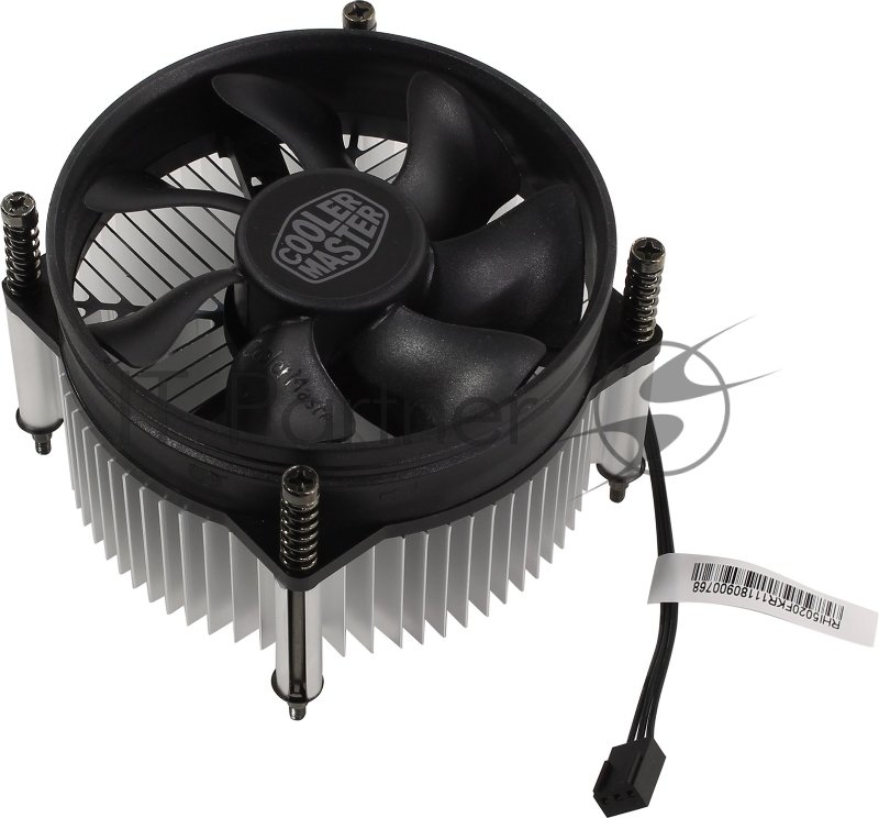 Кулер для процессора Cooler Master CPU Cooler RH-I50-20FK-R1, Intel 115*, 84W, Al, 3pin