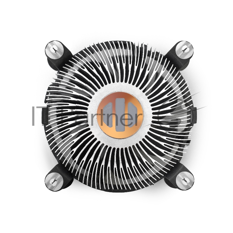 Кулер ExeGate EЕ97378, Al + Copper, S1150/1151/1155/1156, TDP 95W, Hydro bearing, 4pin, 23.5db, BOX