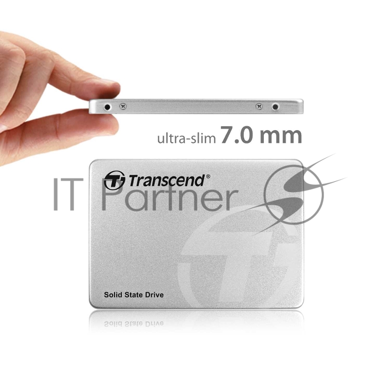 накопитель Transcend SSD 128GB 370 Series TS128GSSD370S {SATA3.0}
