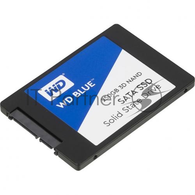 SSD накопитель Western Digital 2.5 250GB WD Blue (R525/W550Mb/s, TLC, SATA) (WDS250G2B0A)