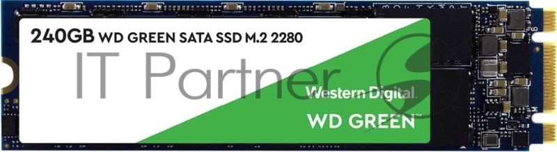 Накопитель SSD Western Digital форм-фактор M.2 2280 240GB TLC GREEN WDS240G2G0B WDC