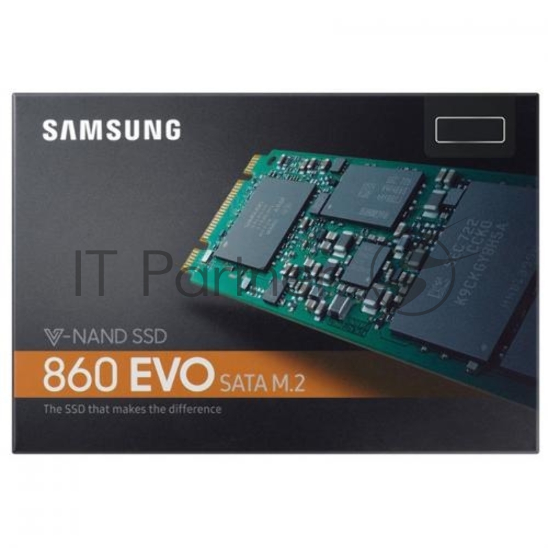 SSD накопитель M.2 500GB Samsung 860 EVO (R550/W520Mb/s, V-NAND, SATA 6Gb/s, 2280) (MZ-N6E500BW)