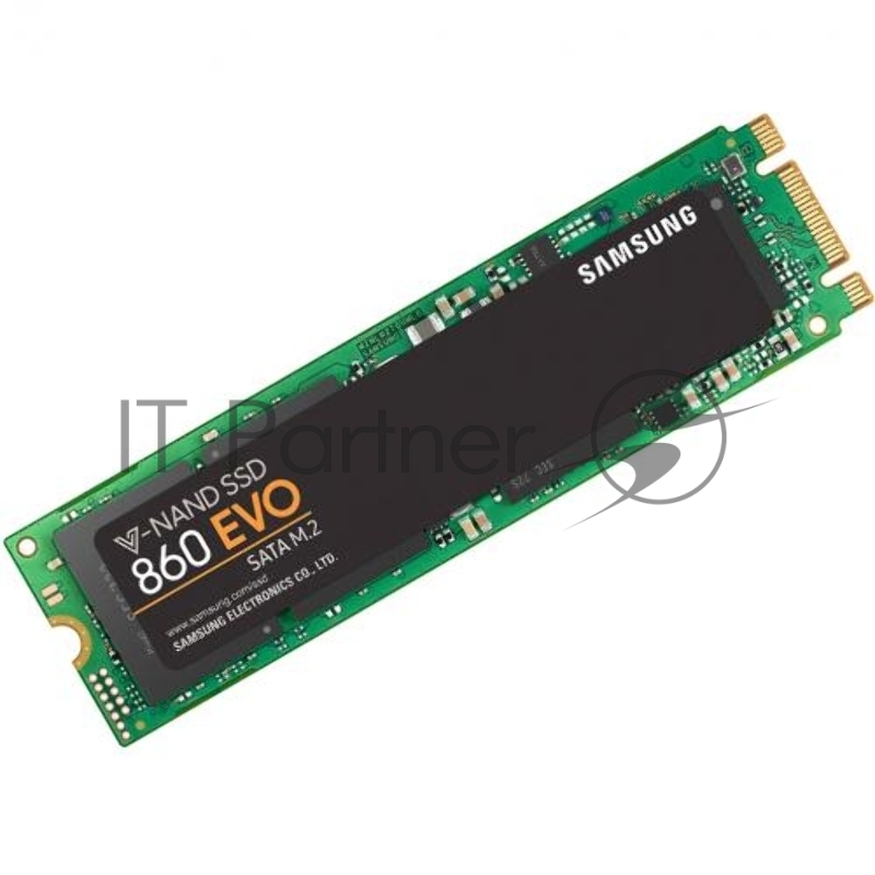 SSD накопитель M.2 500GB Samsung 860 EVO (R550/W520Mb/s, V-NAND, SATA 6Gb/s, 2280) (MZ-N6E500BW)