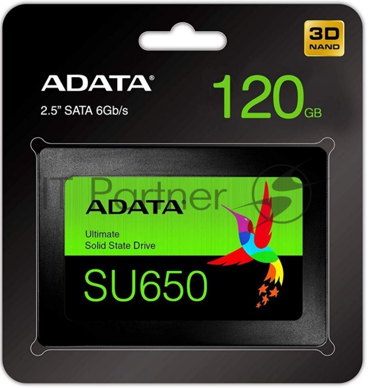 Накопитель SSD AData SATA III 120Gb ASU650SS-120GT-R Ultimate SU650 2.5