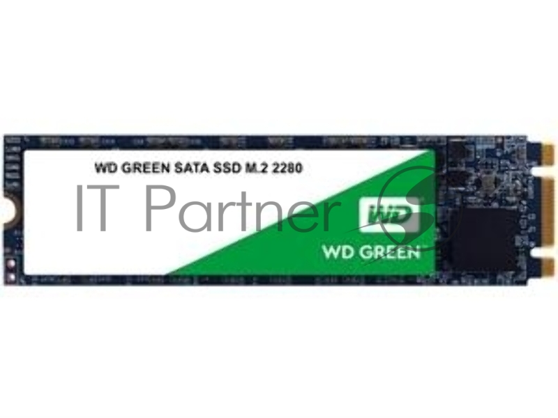 Твердотельный накопитель SSD WD Green 3D NAND WDS480G2G0B 480ГБ M2.2280 SATA-III (TLC)