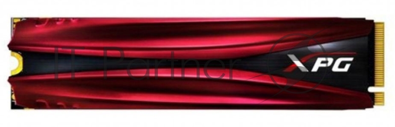 Накопитель SSD M.2 ADATA 512Gb XPG S11 Pro <AGAMMIXS11P-512GT-C> (PCI-E 3.0 x4, up to 3500/2300Mbs, 390000 IOPs, 3D TLC, NVMe 1.3, 22x80mm, радиатор)