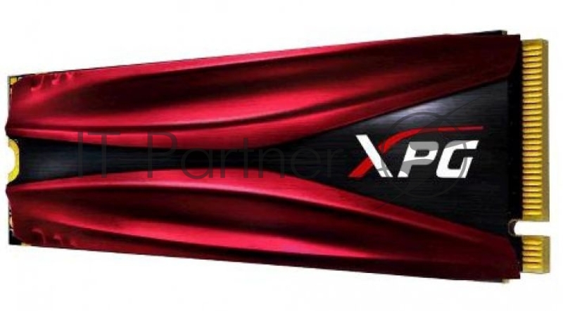 Накопитель SSD M.2 ADATA 512Gb XPG S11 Pro <AGAMMIXS11P-512GT-C> (PCI-E 3.0 x4, up to 3500/2300Mbs, 390000 IOPs, 3D TLC, NVMe 1.3, 22x80mm, радиатор)