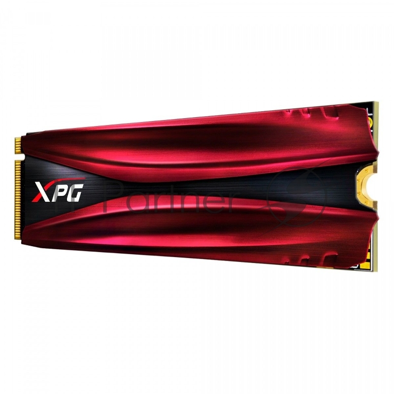 Накопитель SSD M.2 ADATA 512Gb XPG S11 Pro <AGAMMIXS11P-512GT-C> (PCI-E 3.0 x4, up to 3500/2300Mbs, 390000 IOPs, 3D TLC, NVMe 1.3, 22x80mm, радиатор)
