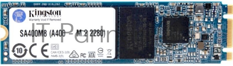 SSD накопитель Kingston 120G SSDNow A400 M.2 2280 SATA 6Gb/s TLC R/W 500/320 TBW 40TB