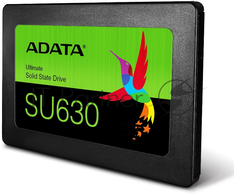 SSD накопитель 240GB ADATA SU630SS Client SSD ASU630SS-240GQ-R SATA 6Gb/s, 520/450, IOPS 30/65K, MTBF 1.5M, 3D QLC, 50TBW, RTL