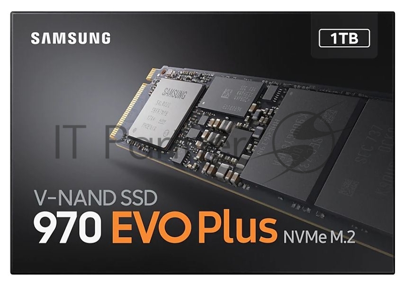 SSD накопитель Samsung PCI-E x4 1Tb MZ-V7S1T0BW 970 EVO Plus M.2 2280