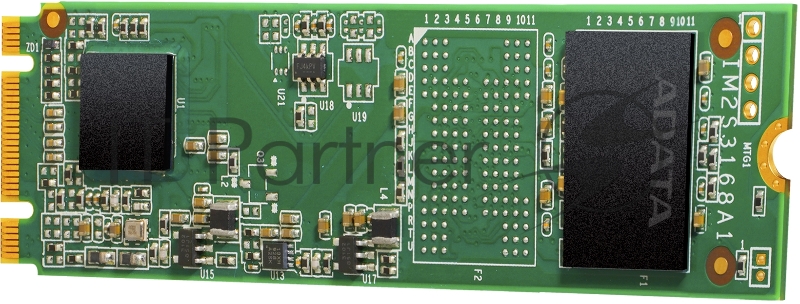 SSD накопитель M.2 2280 240GB ADATA SU650 Client SSD ASU650NS38-240GT-C SATA 6Gb/s, 550/500, IOPS 80/60K, MTBF 2M, 3D TLC, 140TBW, RTL