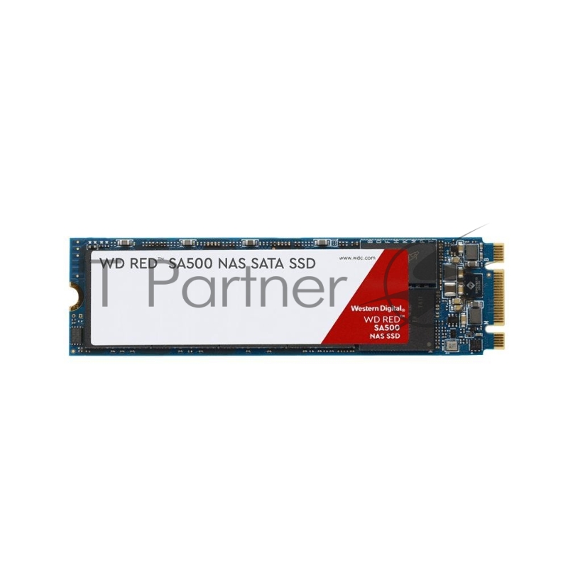 Твердотельный накопитель SSD WD Red™ SA500 NAS 3D NAND WDS100T1R0B 1ТБ M2.2280 SATA-III (TLC)