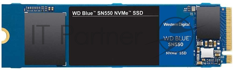SSD накопитель Western Digital WD Original PCI-E x4 500Gb WDS500G2B0C Blue SN550 M.2 2280