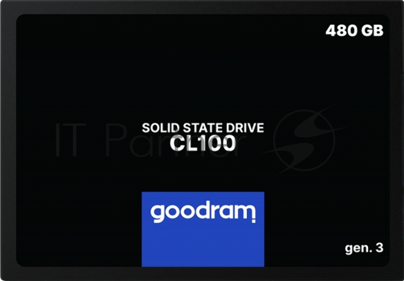 SSD накопитель 2.5 Goodram 480Gb CL100 gen.3 <SSDPR-CL100-480-G3> (SATA3, up to 540/460MBs, TLC, 7mm)
