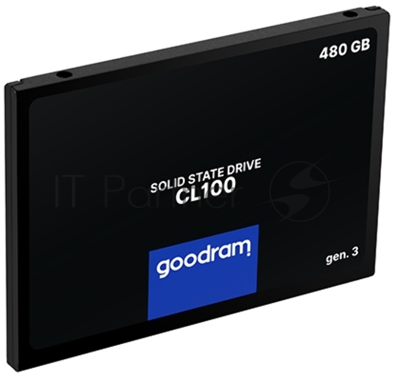SSD накопитель 2.5 Goodram 480Gb CL100 gen.3 <SSDPR-CL100-480-G3> (SATA3, up to 540/460MBs, TLC, 7mm)