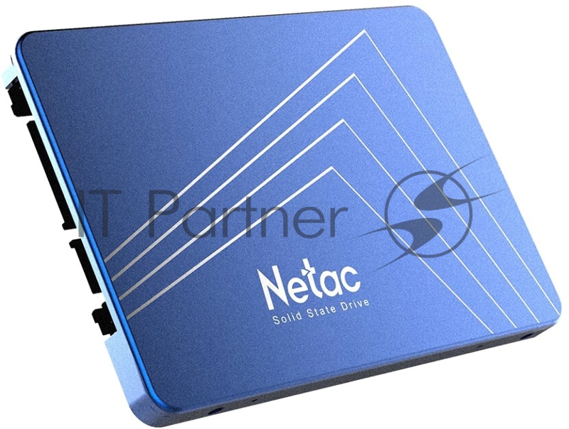 SSD накопитель 2.5 Netac 256Gb N600S Series <NT01N600S-256G-S3X> Retail (SATA3, up to 540/490MBs, 3D TLC, 7mm)