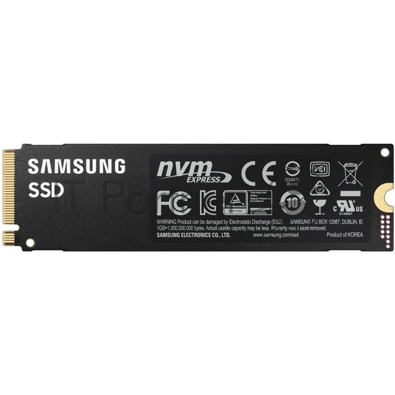 SSD накопитель Samsung 250GB 980 PRO, V-NAND 3-bit MLC, Elpis, M.2 (2280) PCIe Gen 4.0 x4, NVMe 1.3c, R6400/W2700, IOPs 500 000/600 000