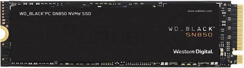 Твердотельный накопитель SSD WD_BLACK SN850 WDS500G1X0E 500ГБ M2.2280 NVMe PCIe Gen4х4(без радиатора)