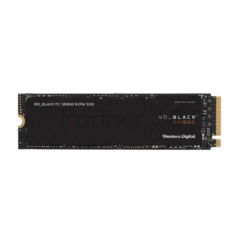 Твердотельный накопитель SSD WD_BLACK SN850 WDS500G1X0E 500ГБ M2.2280 NVMe PCIe Gen4х4(без радиатора)