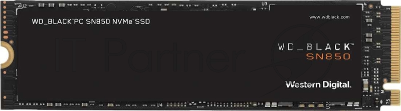 Твердотельный накопитель SSD WD_BLACK SN850 WDS500G1X0E 500ГБ M2.2280 NVMe PCIe Gen4х4(без радиатора)