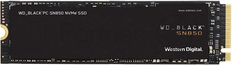 Твердотельный накопитель SSD WD_BLACK SN850 WDS200T1X0E 2ТБ M2.2280 NVMe PCIe Gen4х4(без радиатора)