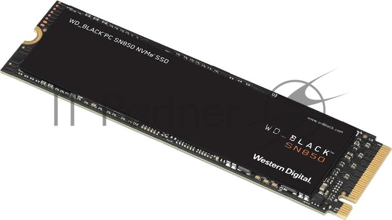 Твердотельный накопитель SSD WD_BLACK SN850 WDS200T1X0E 2ТБ M2.2280 NVMe PCIe Gen4х4(без радиатора)