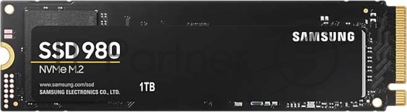 SSD накопитель M.2 (PCI-E NVMe) 1Tb Samsung 980 (R3500/W3000MB/s) (MZ-V8V1T0BW)