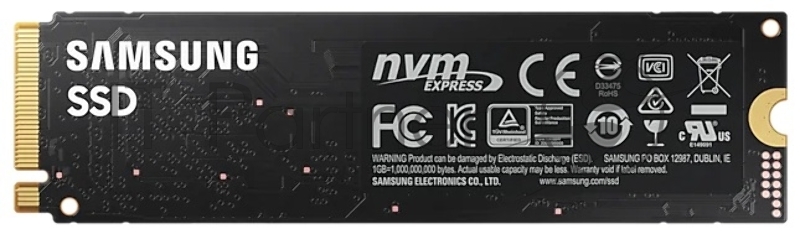 SSD накопитель M.2 (PCI-E NVMe) 1Tb Samsung 980 (R3500/W3000MB/s) (MZ-V8V1T0BW)