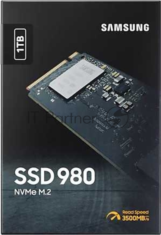 SSD накопитель M.2 (PCI-E NVMe) 1Tb Samsung 980 (R3500/W3000MB/s) (MZ-V8V1T0BW)