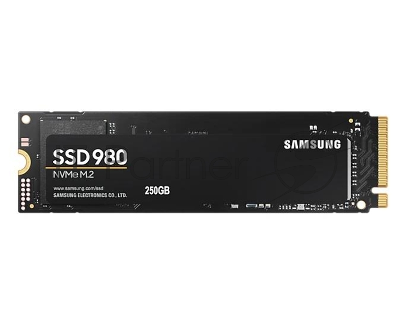 SSD накопитель M.2 (PCI-E NVMe) 250 Gb Samsung 980 (R2900/W1300MB/s) (MZ-V8V250BW)