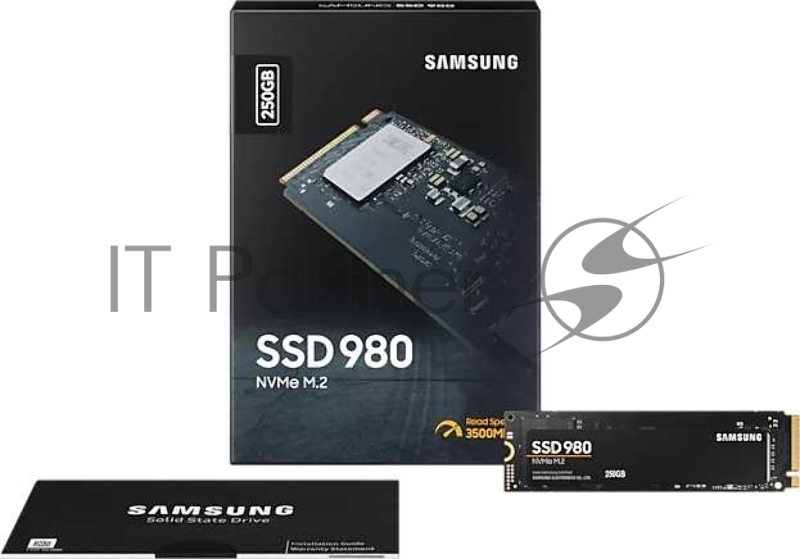 SSD накопитель M.2 (PCI-E NVMe) 250 Gb Samsung 980 (R2900/W1300MB/s) (MZ-V8V250BW)