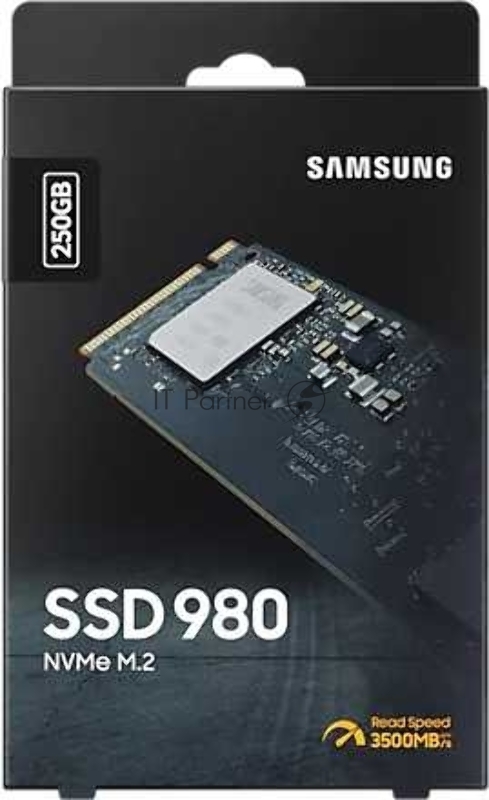 SSD накопитель M.2 (PCI-E NVMe) 250 Gb Samsung 980 (R2900/W1300MB/s) (MZ-V8V250BW)