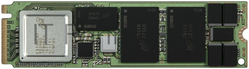 Твердотельный накопитель Micron 7400 PRO, 960GB, SSD, M.2(2280), NVMe, PCIe 4.0 x4, 3D TLC, R/W 4400/1000MB/s, IOPs 230 000/60 000, 1700TBW, DWPD 1 (5 лет)