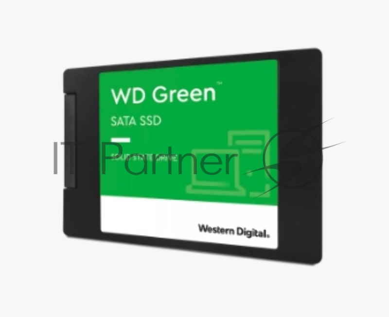 Твердотельный накопитель SSD WD Green 3D NAND WDS100T3G0A 1ТБ 2,5 SATA-III (TLC)