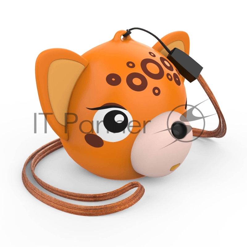 Акустическая система HIPER Портативная акустическая система Bluetooth Speaker HIPER ZOO Music Leo, Леопард