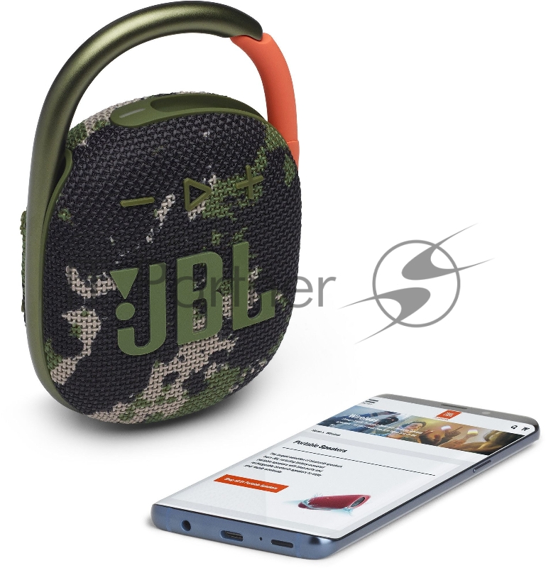 Портативная акустическая система JBL CLIP 4, камуфляж