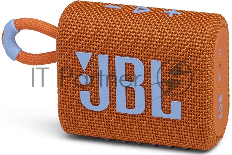 Портативная акустическая система JBL GO 3 оранжевая
