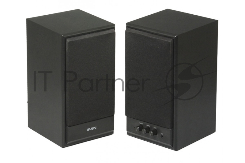 Колонки Sven SPS-702 2.0 черный 40Вт