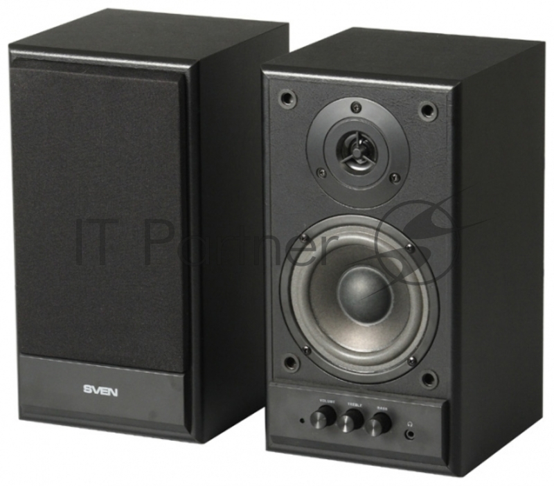 Колонки Sven SPS-702 2.0 черный 40Вт