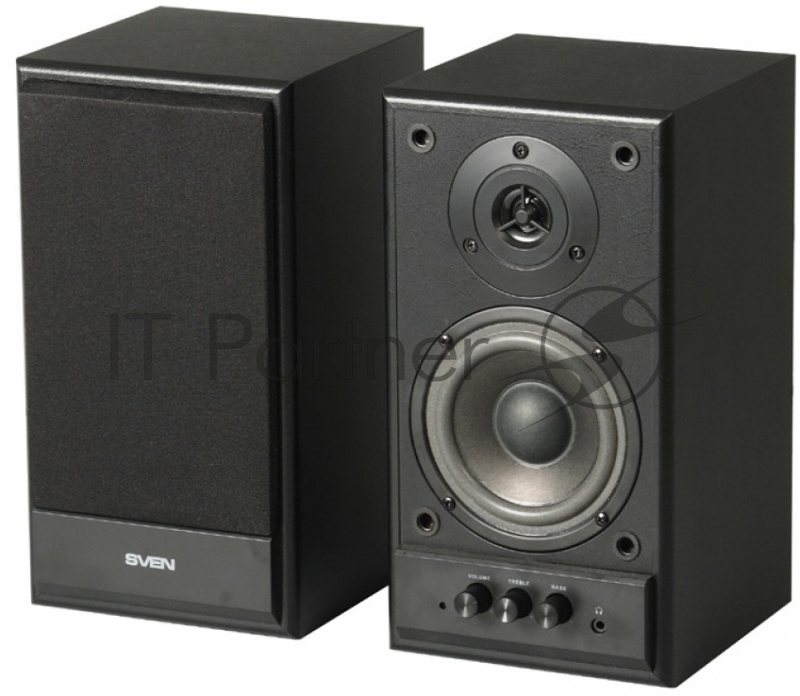 Колонки Sven SPS-702 2.0 черный 40Вт