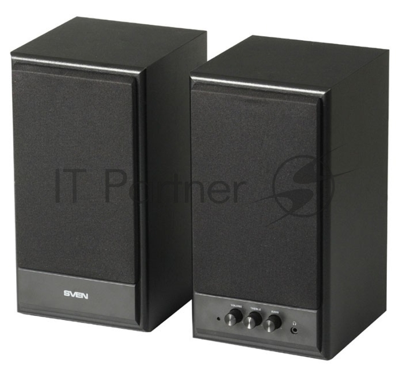 Колонки Sven SPS-702 2.0 черный 40Вт