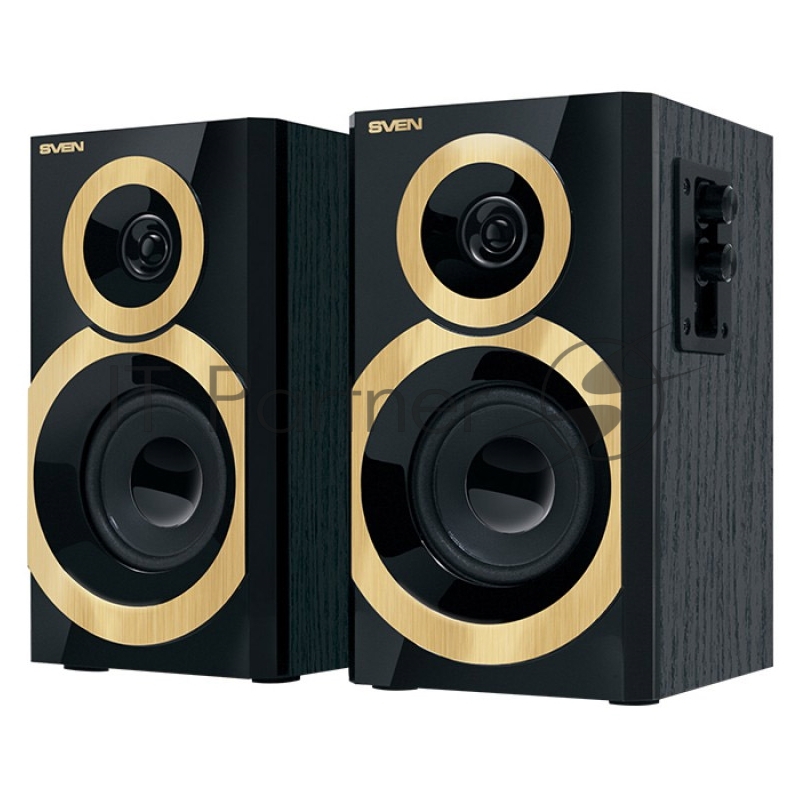 Колонки SVEN SPS-619 GOLD {акустическая система 2.0, мощность 2х10 Вт(RMS)}
