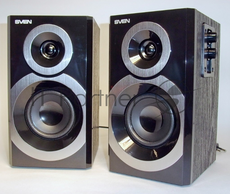 Колонки SVEN SPS-619 GOLD {акустическая система 2.0, мощность 2х10 Вт(RMS)}