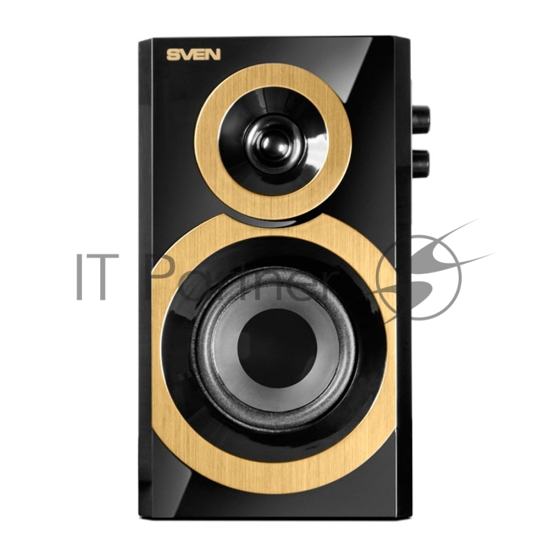 Колонки SVEN SPS-619 GOLD {акустическая система 2.0, мощность 2х10 Вт(RMS)}