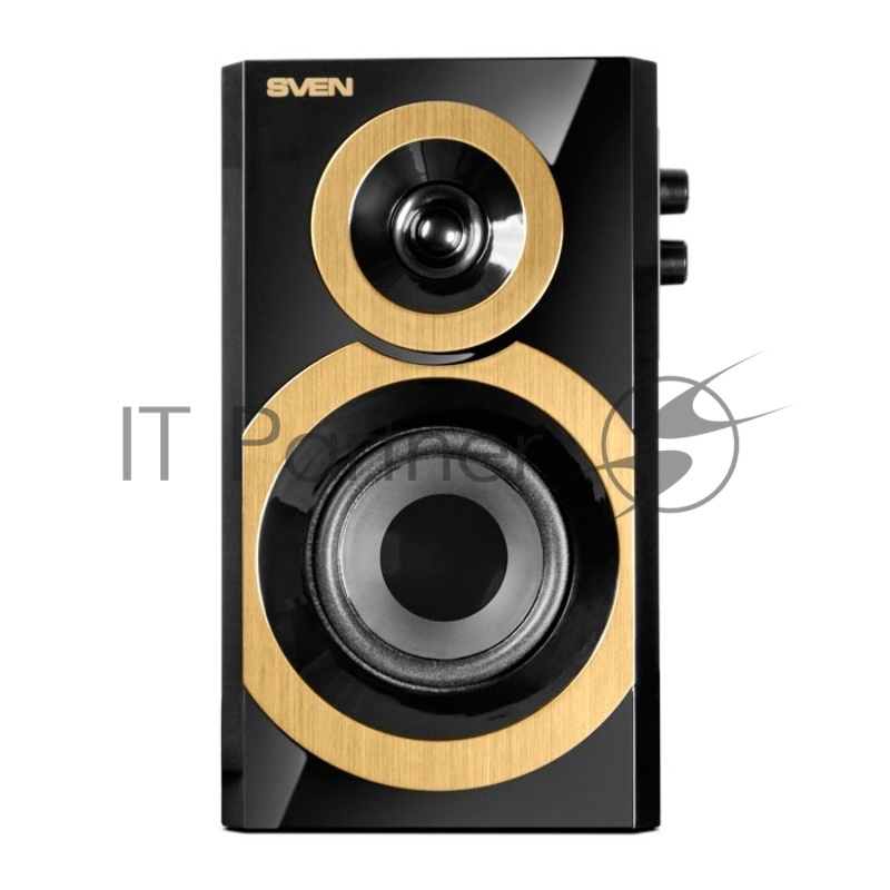 Колонки SVEN SPS-619 GOLD {акустическая система 2.0, мощность 2х10 Вт(RMS)}