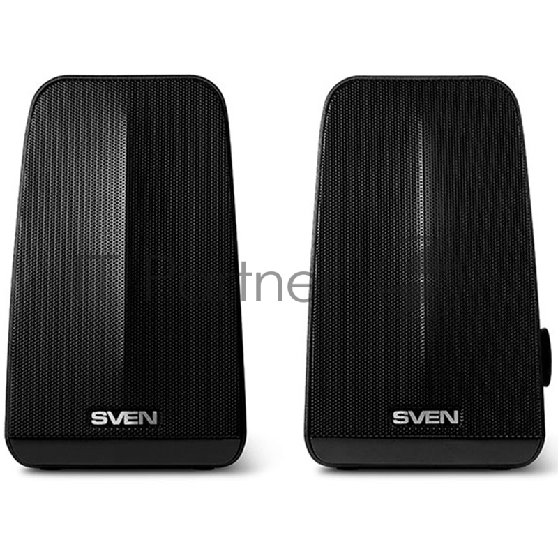 Колонки Sven 380 2.0 черный 6Вт